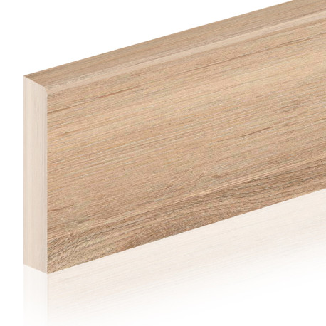 Ceramic skirting boards | 7x120 cm | Orion Walnut