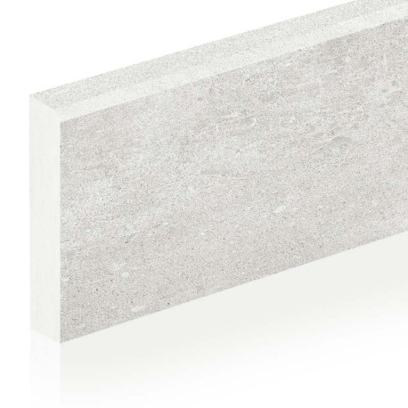 Ceramic skirting boards | 8x60 cm | Tilestone Betontec Perla