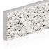 Keramische plint | 7x60 cm | Terrazzo Rain