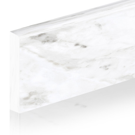 Keramische plint | 7x120 cm | Ultimate Carrara