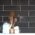 Keramische wandtegel | 10x20 cm | Stockholm Black