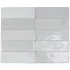 Ceramic wall tile | 5.2x16 cm | DNA Safi Grey