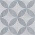 Ceramic terrace Tile | 60x60 cm | Tilestone CerBlue Graphite Pattern